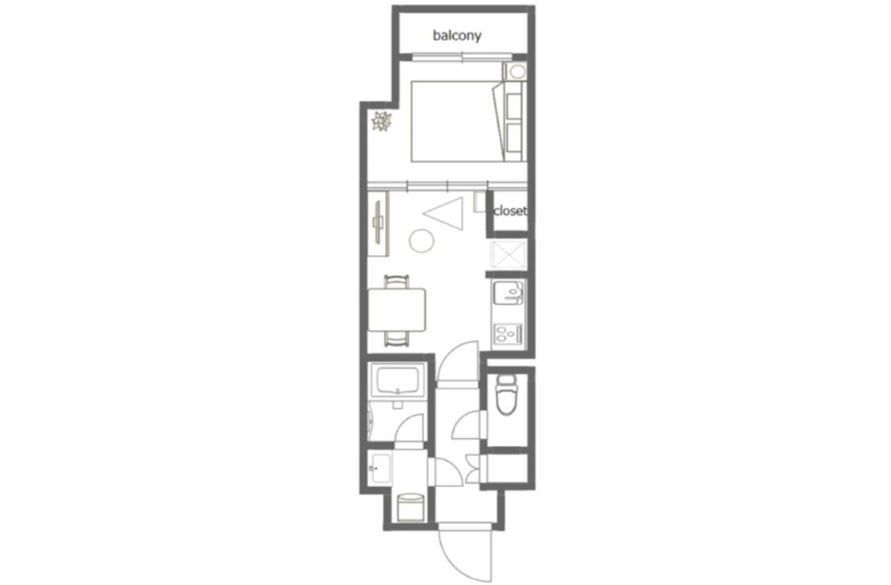 Mat Oshiage Apartman Tokió Kültér fotó